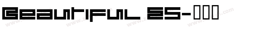 Beautiful ES字体转换